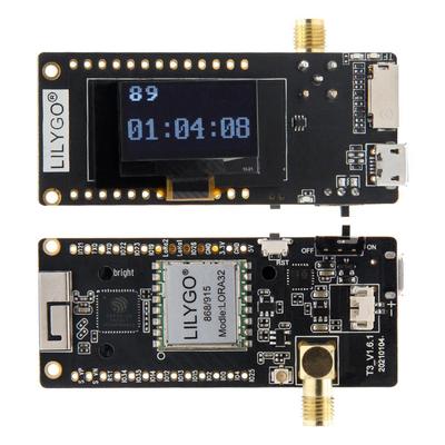 LILYGO LoRa32 V2.1 ESP32 OLED 0.96" Bluetooth WiFi Modul mit SMA-Anschluss