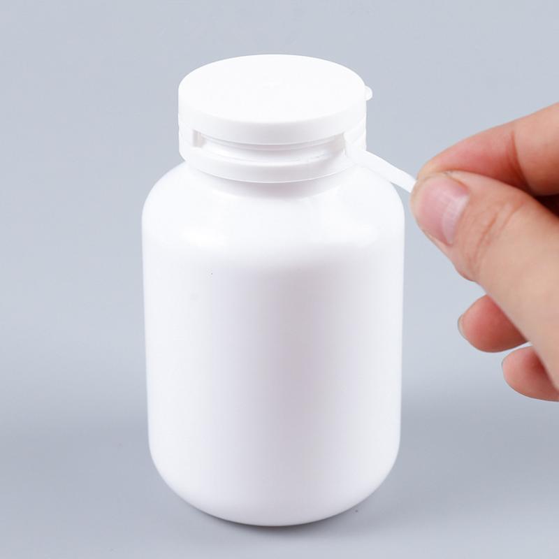 1Pcs 130/150Ml Empty Plastic Bottle Health Supplements Vitamin Tablet Refill Bottle With Pull-Ring Tear Off Cap Pill Container