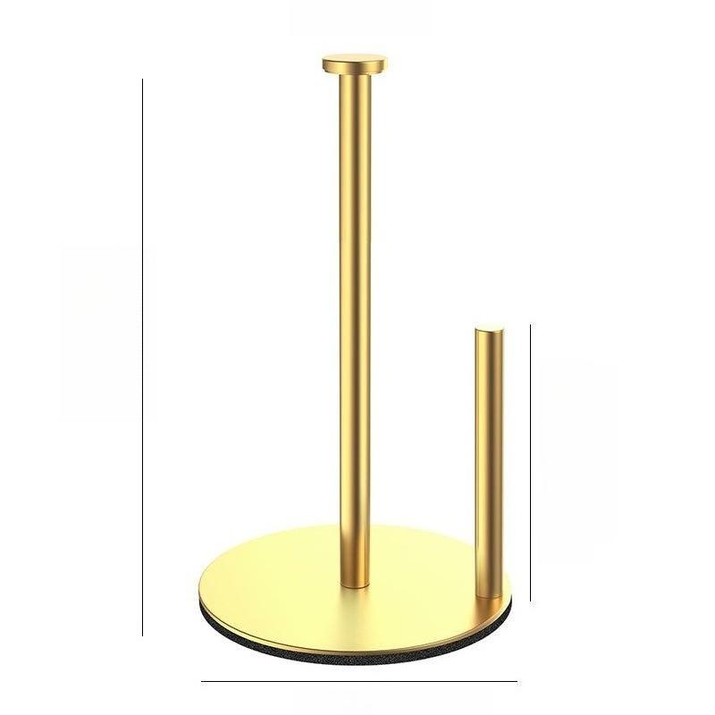 

1pc Kitchen Paper Towel Holder, Countertop Paper Towel Dispenser, Napkin Box Rack Upgraded Boxed Gold&one-size