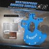NICECNC ATV Raptor 700 Brake Caliper Bracket Hanger Guard For Yamaha Raptor 700R 2006-2024 6061-T6 Aluminum 1S3-25721-01-00