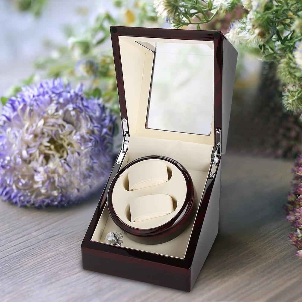 Automatic Mechanical Watch Winder Box Wristwatch Holder for Display