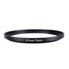 Krytka objektivu Step Up Rings 67 mm – 82 mm Filtr adaptéru objektivu Univerzální prstencový adaptér fotoaparátu DSLR Fotoaparát