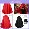 Wizard Fantasy Cloak Medieval Retro Steampunk Costume For Halloween Cosplay And Themed Parties