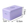 Bathroom Soap Holder with Spacious Storage and Anti-Dust Design
