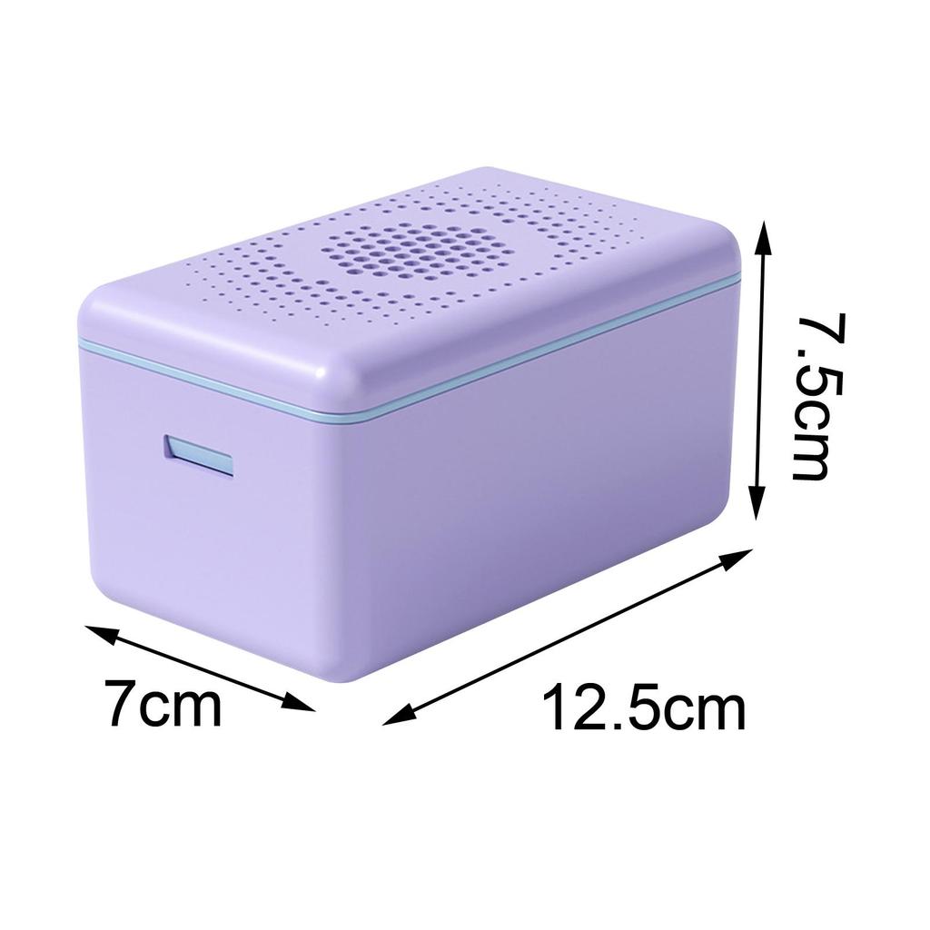Bathroom Soap Holder with Spacious Storage and Anti-Dust Design