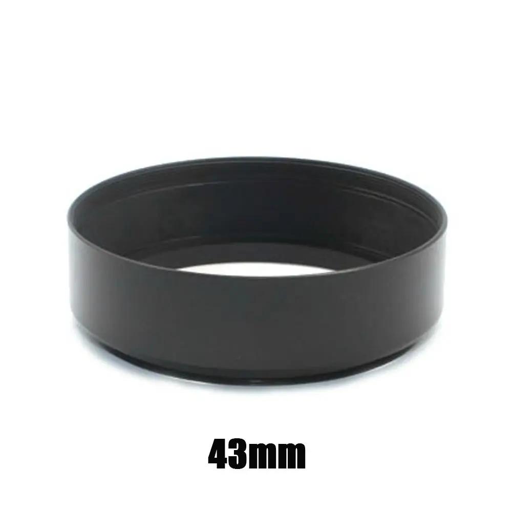 40.5/43/46/49/52/55/58/62/67/72mm Metal LENS HOOD for Canon for Nikon Camera Accessories Universal Sunshade