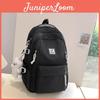 Spacious Lightweight Water-resistant Backpack With Multiple Pockets For Travel And School