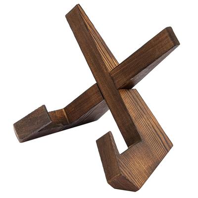 Versatile Wooden Cookbook Stand Multifunctional Kitchen Counter Decor Display Rack Kitchen Accessory