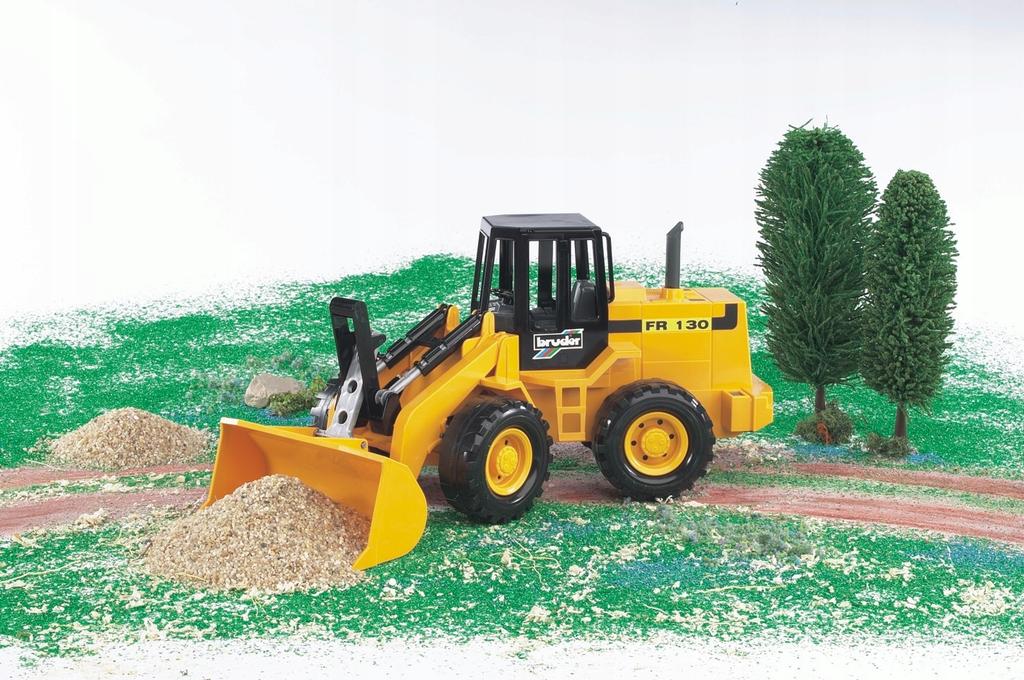 Fiat FR130 Wheel Loader Articulated BRUDER 02425 Profi Series 1:16