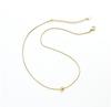 European & American Multi-layer Titanium Steel Necklace with Non-fading OT Buckle Clasp - Versatile Stackable Pendant for Women