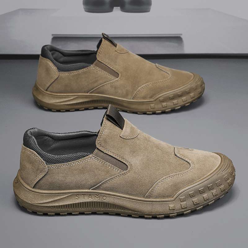 Summer men's shoes 2025 new versatile men's breathable mesh running sneakers trendy casual dad shoes