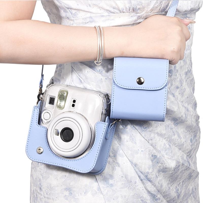 Universal PU Storage Case For Mini/SQ 3Inch Instantly Photo Film Holder Storage Bag Compact And Waterproof Design