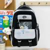 Schoolbag New High-value Multi-layer Small Fresh Junior and High School Student Schoolbag Sweet Versatile Contrasting Color Embroidery Lightweight