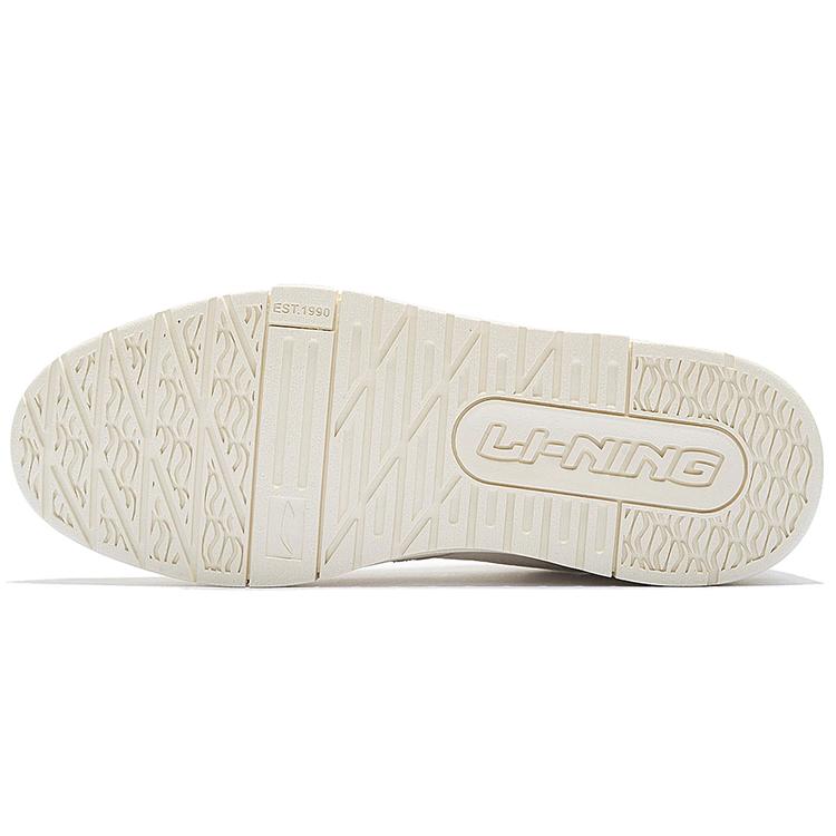 Li Ning 001 BTC Low Top Skateboard Shoes Women's White AGCS104-5