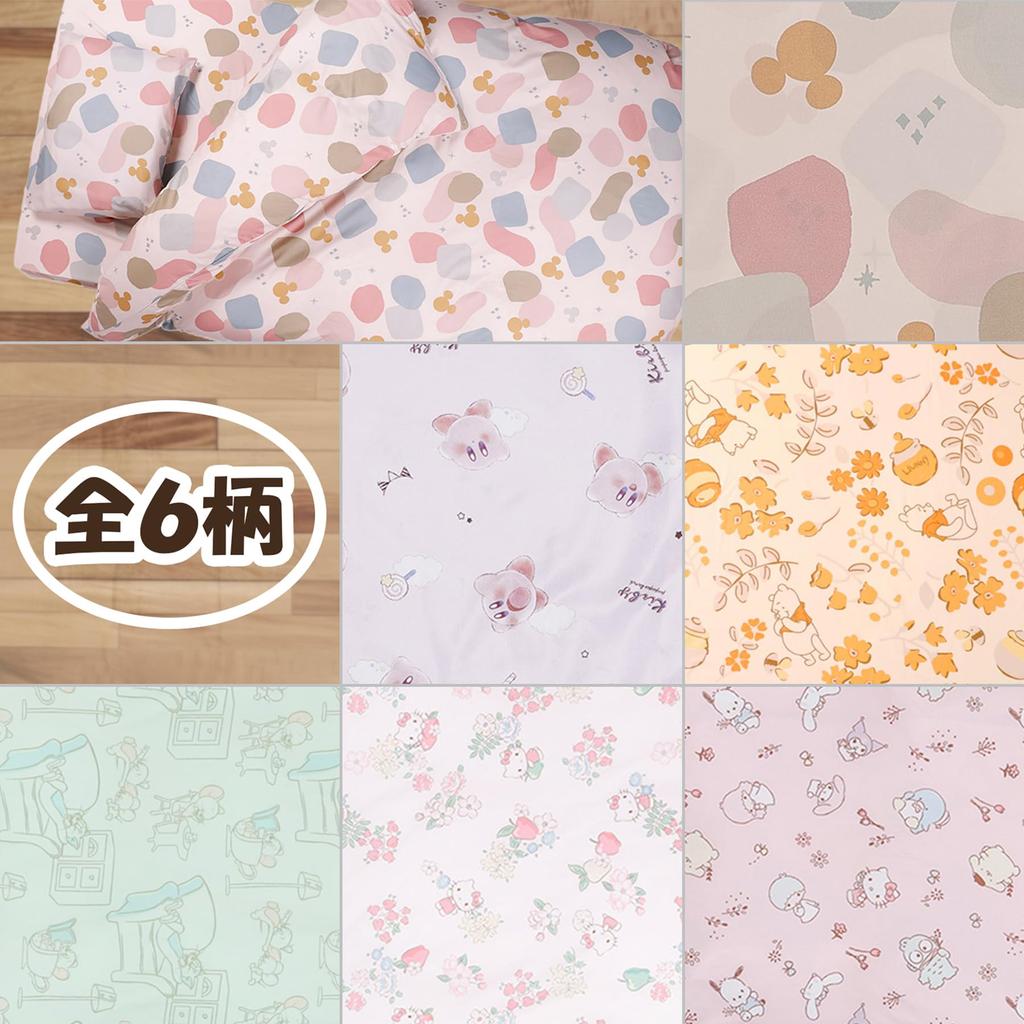Marushin Cover Set featuring Sanrio Characters and Nakayoshi featuring a cute character fitted and Stylish Set 3-Piece Flowers, design, pillow, sheet,