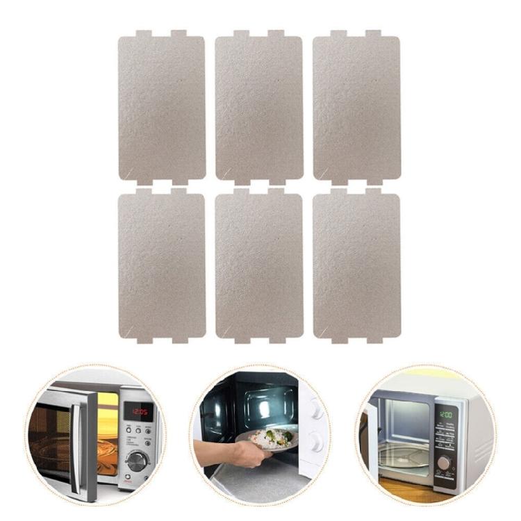6 Pack Oven Plates Microwave Oven Heater Thickening Sheets Spare Part for Oven