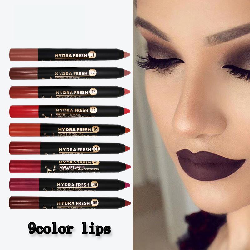 Velvet Matte Lipsticks Pencil Waterproof Long Lasting Sexy Red Nude Non-Stick Cup Lip Tint Pen Cosmetic Makeup Tool