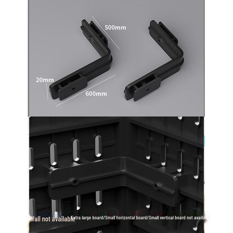 Desktop DIY Pegboard: Large Accessory Holder for Office or Home Desk, Clamp-Standing Storage, Hanging Rack, Countertop Decoration Display.