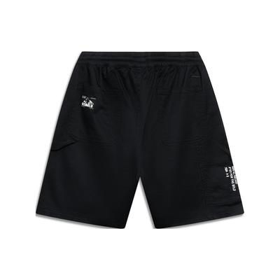 X Disney Oswald Series SS23 Casual Elastic Waist Shorts Men Bottoms Black AKST309-2