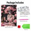 Halloween Pearl Painting Art Full Pearl Elegant Vintage Floral Aesthetic Handmade Diy Home Decorations
