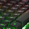 Clavier gamer - mars gaming - mk220 - h-mech - frgb rainbow - éclairage halo
