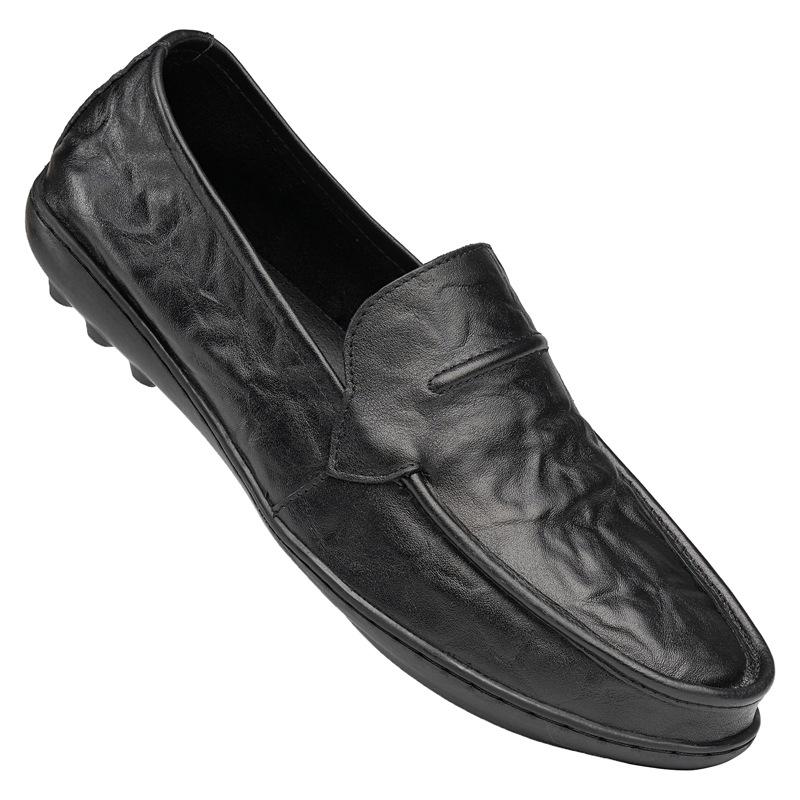 Genuine Leather Men Business Shoes Casual Men Work Loafers Breathable Office Formal Shoes Men Designer Slip on Driving Shoes