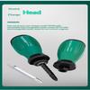 Magnetic Screwdriver Set With Non Slip Grip Durable Steel Shaft Perfect For Home Repair Diy Projects