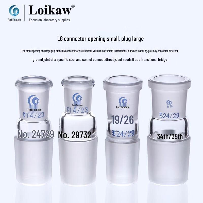 Leigu Laboratory Frosted Standard Glass Adapter