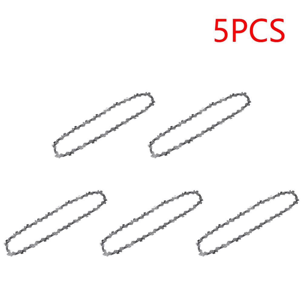 1-5PCS 10 Inch Steel Chainsaw Chain 40 Drive Links Saw Chain Electric Chainsaw Chain Chainsaw Blades for Wood Branch Cutting