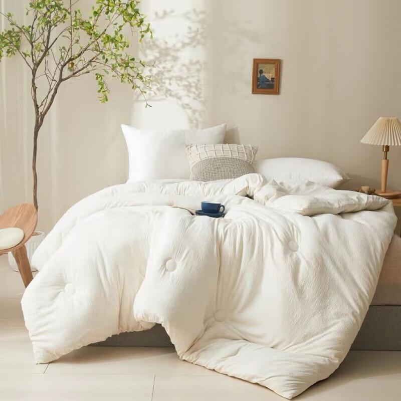Seashell Winter Warm Soy Fiber Quilt