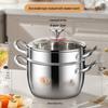 Food Grade 304 Stainless Steel Multi-Purpose Pot