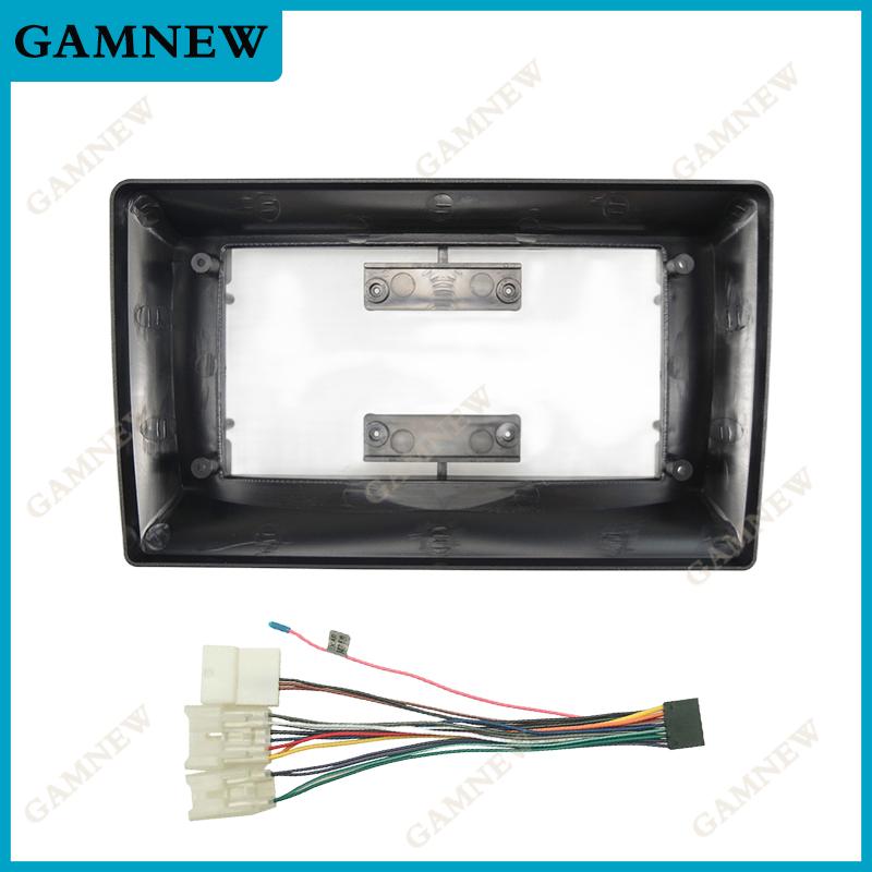 10 Inch Car Frame Fascia Adapter For Toyota Yaris Vitz Echo 2005-2010 Android Radio Dash Fitting Panel Kit