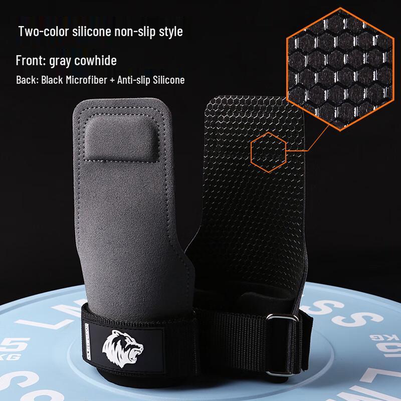 Weightlifting Grip Straps with Wrist Support