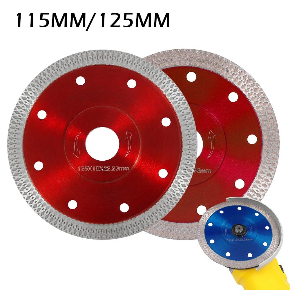 115/125mm Turbo Diamond Saw Blade Granite Marble Cutting Disc Porcelain Tile Ceramic Blades For Angle Grinder Diamond Saw Blade