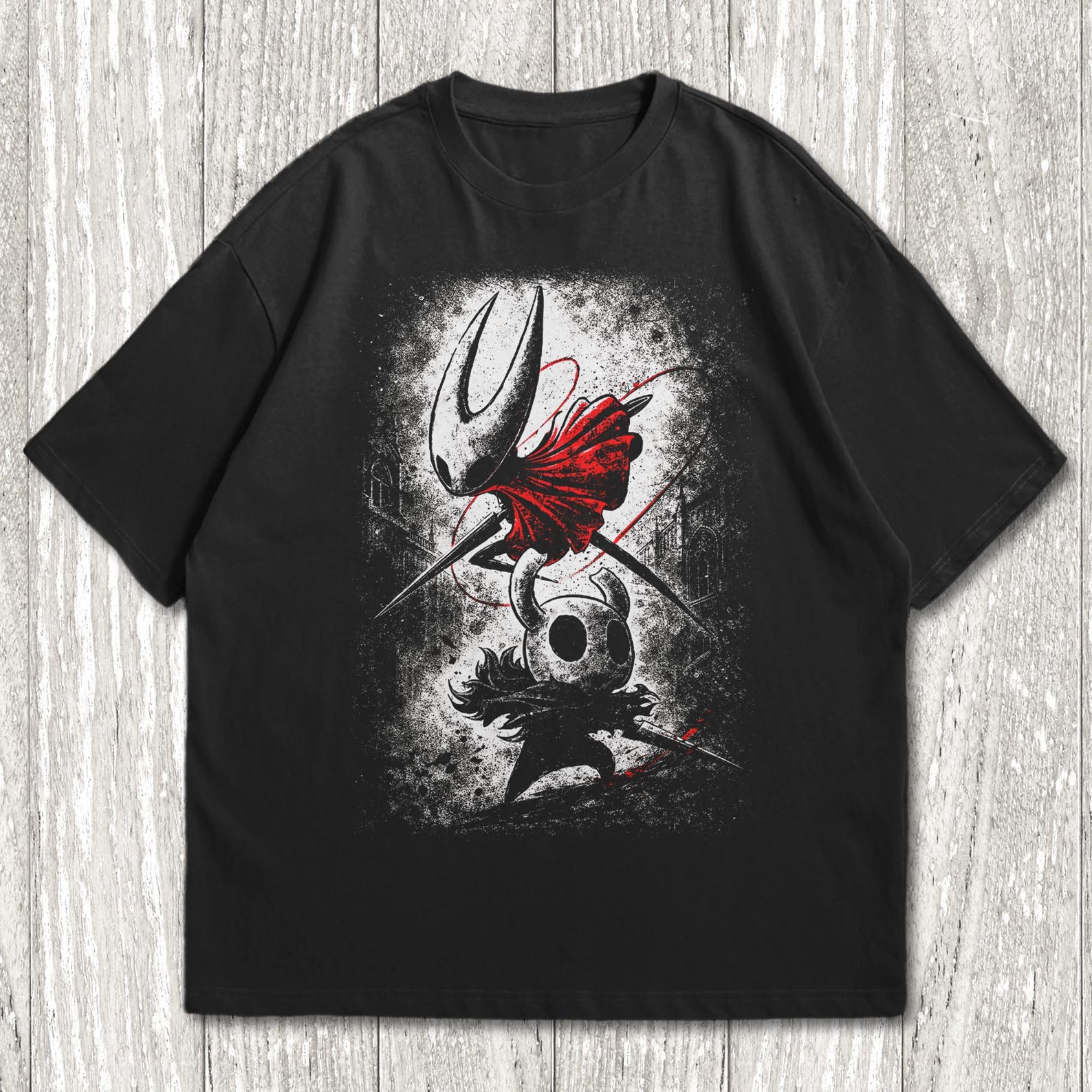 Hollow Knight T-Shirt, Hollow Knight Silksong Shirt - Video Game T-Shirt, Gaming Tee, Gamer Streetwear Apparel M