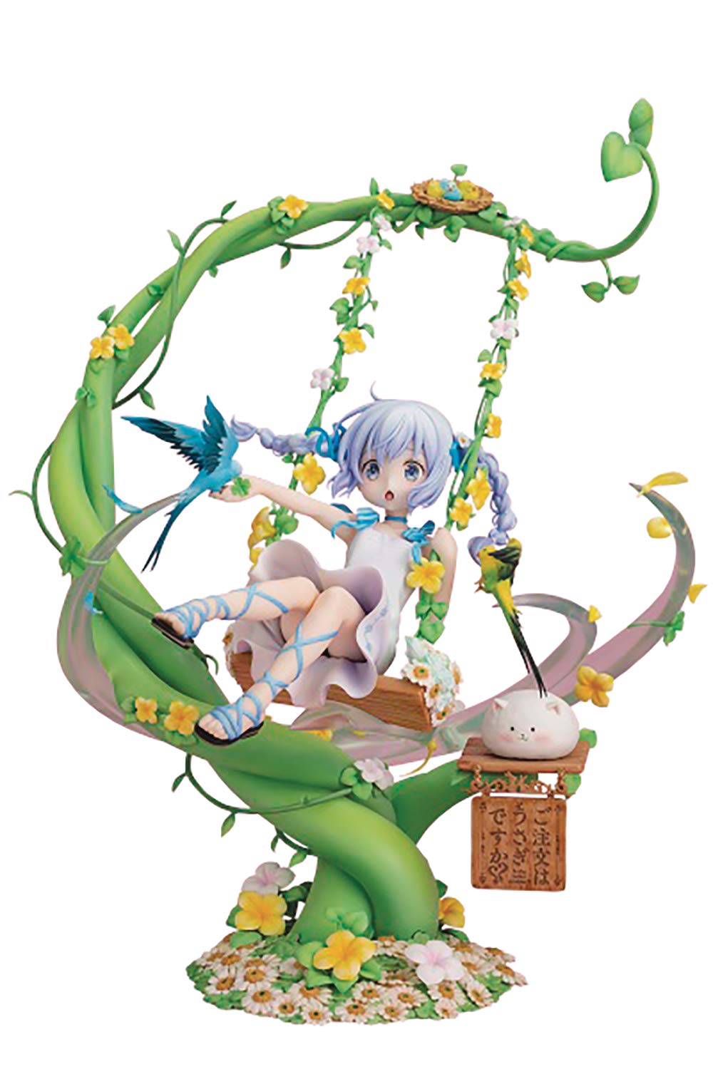 F:NEX Is the Order a Rabbit Чино ~Цветовые качели~ Масштаб 17 ПВХ Раскрашенная готовая фигурка [Изготавливается на заказ]