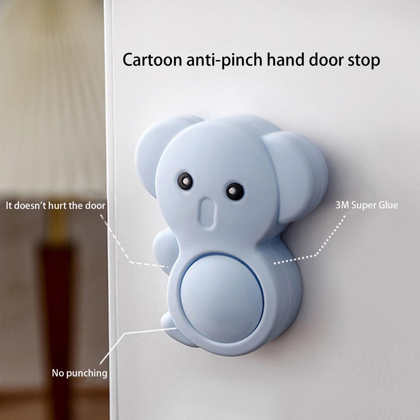 

Carefully Children s -pinch Cartoon -pinch Silicone Silent Buffer Door Carmen Clamp Safety Door One Size