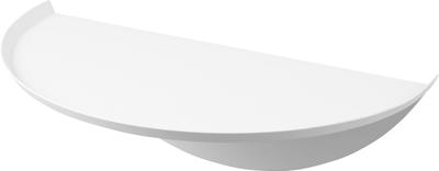 Yamazaki Jitsugyo [Alçıpan itme pimleri ve ahşap vidaları dahil] Duvar sehpası Alçıpan duvarlarla uyumludur Beyaz G40 x D22 x Y11,7 cm