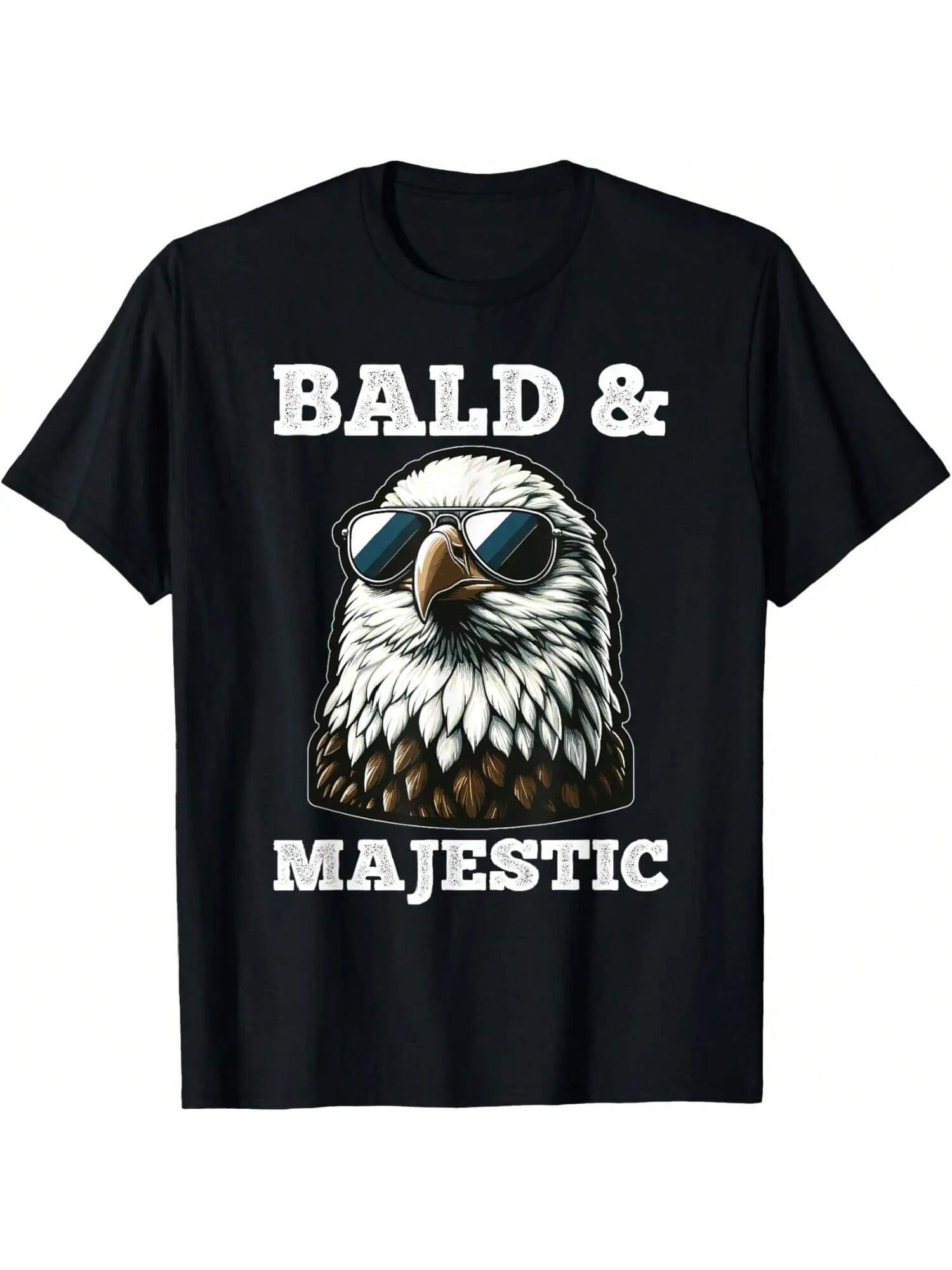 

Bald & Majestic - Sexy Bald Guy Funny Dad T-Shirt XXXXXL чёрный