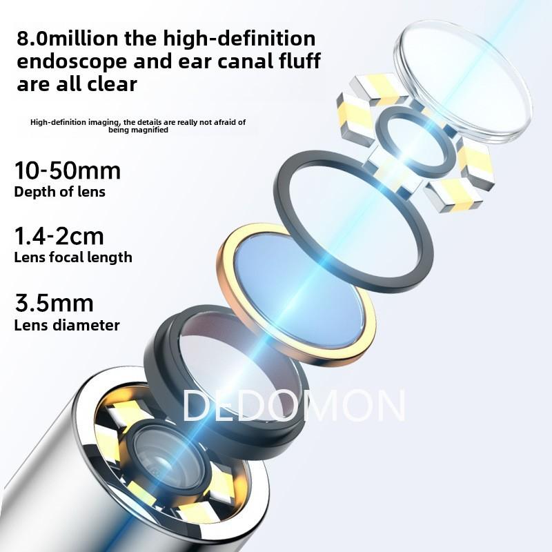 Smart Visual Ear Sticks Otoscope Endoscope Wax Removal Tool Earpick Mini Camera Health Care Ear Cleaner