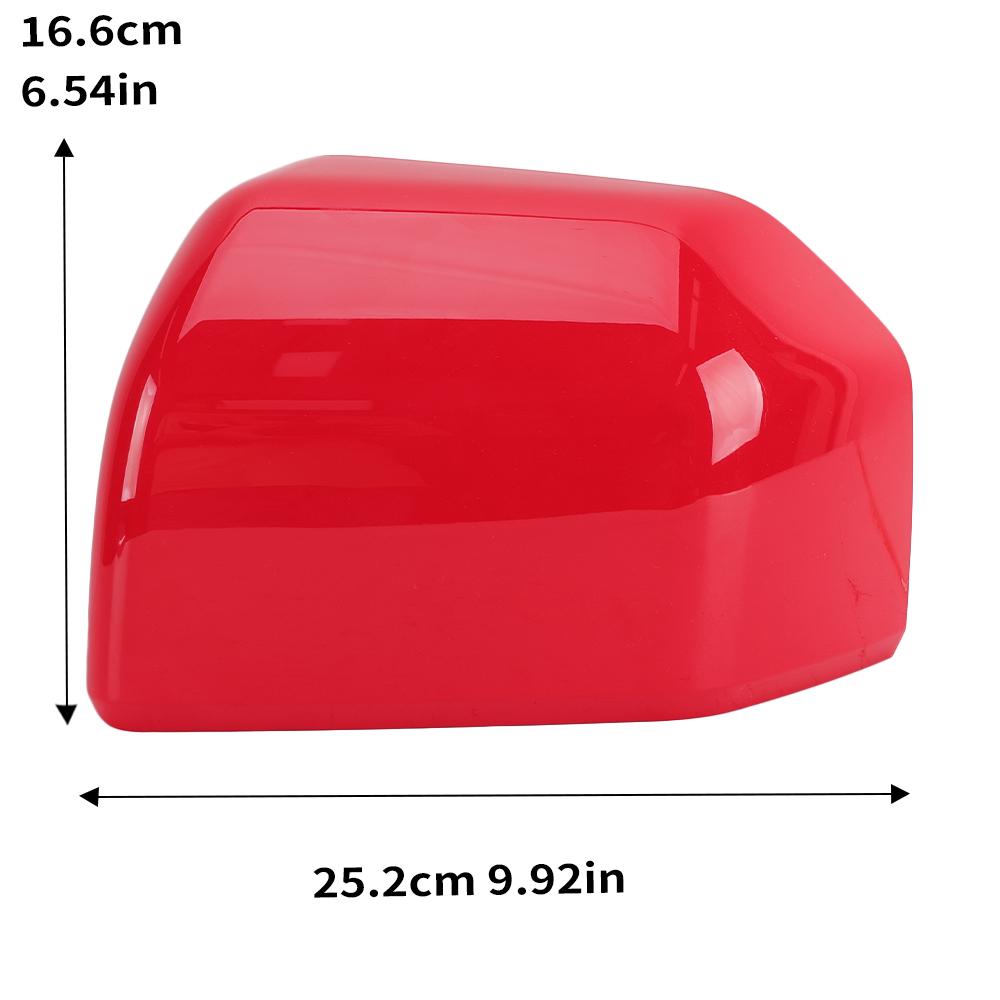 Sidobackspegelkåpa för Ford F150 2015 2016 2017 2018 US-version Dörrsidobackspegelkåpa Biltillbehör