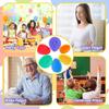 6pcs/set Textured Children Sensory Stone Silicone Textured Worry Rocks  School