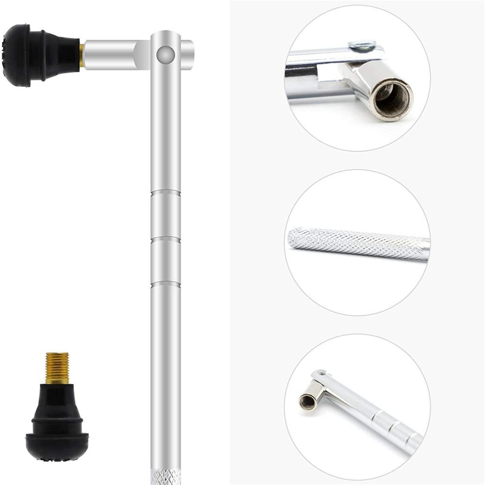 TR412 Tire Valve Repair Remove or Install Tool Kit for Car Bike Truck Motorcycle