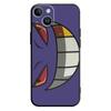 Pouzdro s obličejem Pokémona Pikachu pro iPhone 14 Plus 7 8 6S 11 12 Mini SE 13 Pro Max XR XS X 14Pro 13Mini 14 Luxusní černé pouzdro na telefon