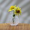 Miniature Vase Transparent Decorative Glass Universal Dollhouse Flower Terrarium Pot for
