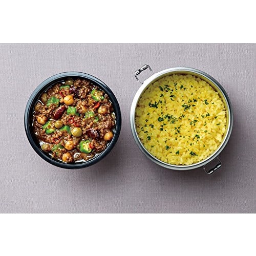 Skater Insulated Lunch Box Bowl Shape 600ml Basic Vacuum Stainless Steel STLB1