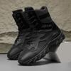 Men'S High Top Denim Boots, Casual Sports Shoes, Trendy And Fashionable Men'S Boots