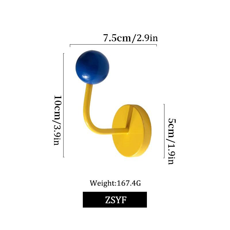 

Home Refrigerator Strong Magnetic Hook No-punch Traceless Decoration Powerful Door Magnet Hanger for Key Coat Bag Towel Holder