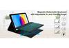 iPad 10th/11th Gen 10.9-inch Case with Colorful Backlit Bluetooth Keyboard & Pen Holder