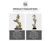 Gilded Seahorse Seashell TV Cabinet - Modern Home Decor Piece